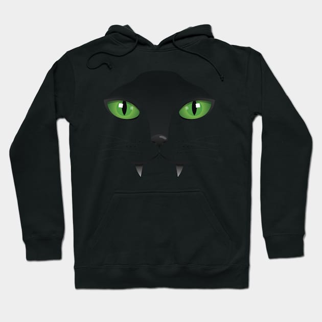 Vampire Cat Hoodie by The Lucid Frog